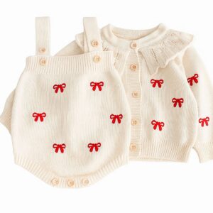 Conjunto tricot Laços - 2 peças