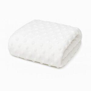 Manta Cobertor Poá off white
