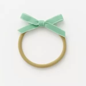 Faixinha de Veludo - Verde Menta